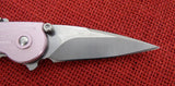 Buck 0292PNS 292 Impulse Assisted Knife Pink Aluminum CJ Signed BU-461