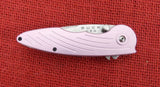 Buck 0292PNS 292 Impulse Assisted Knife Pink Aluminum CJ Signed BU-461