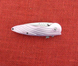 Buck 0292PNX 292 Impulse Serrated Assisted Knife Pink Aluminum 2008 USA BU-525