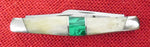 Buck 0301 301 Stockman Knife Bone and Malachite 2008 Midyear USA Made Lot#301-18