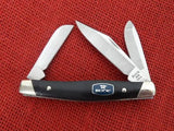 Buck 0301BLK 301  Stockman Knife 2011 Smooth Black Delrin USA 301-54