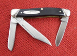 Buck 0301 301 Stockman 1966 First Model Pocket Knife Grooved Bolsters Lot#301-45