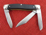 Buck 0301 301 Stockman 1966 First Model Pocket Knife Grooved Bolsters Lot#301-45