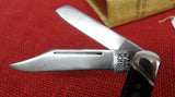 Buck 0301 301 Stockman 1966 First Model Pocket Knife Grooved Bolsters Lot#301-45