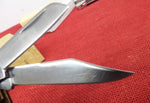 Buck 0301 301 Stockman 1966 First Model Pocket Knife Grooved Bolsters Lot#301-45