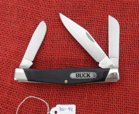 Buck 0301 301 Stockman Knife RARE 1985 Large BUCK Shield 425M Steel USA UNUSED Lot#301-49