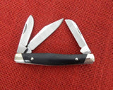Buck 0301BLK 301  Stockman Knife 2011 Smooth Black Delrin USA 301-54