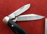 Buck 0301BLK 301  Stockman Knife 2011 Smooth Black Delrin USA 301-54