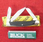 Buck 0301-SP2 301 Stockman Knife 2004 Relocate from CA to ID Shield Last Production El Cajon  Etched Blade