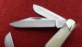 Buck 0301BNSSP 301 Stockman Knife Bone & Malachite 2008 USA 301-53