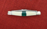 Buck 0301BNSSP 301 Stockman Knife Bone & Malachite 2008 USA 301-53