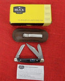 Buck 0301GYS 301 Stockman Knife Gray Wood 2010 USA 301-55