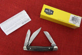Buck 0301GYS 301 Stockman Knife Gray Wood Charcoal USA 2012 NIB Lot#301-50
