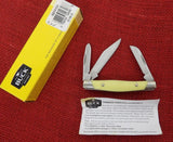 Buck 0303YWS 303 Cadet 2012 ComfortCraft Yellow Delrin Knife USA Lot#303-65