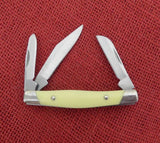 Buck 0303YWS 303 Cadet 2012 ComfortCraft Yellow Delrin Knife USA Lot#303-65