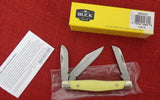 Buck 0301YWS 301  Stockman Knife Yellow Delrin USA 2012 NIB Lot#301-40