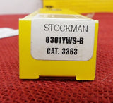 Buck 0301YWS 301  Stockman Knife Yellow Delrin USA 2012 NIB Lot#301-40