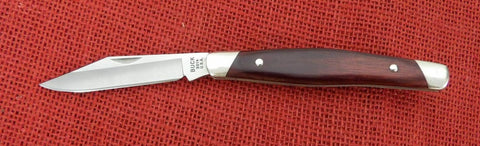 Buck 0302 302 Solitaire Single Blade Stockman Knife Cherrywood 301 Blade 2009 USA Lot#302-10