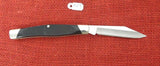 Buck 0302 302 Solitaire Knife Black Phenolic Handle USA 2010 Lot#302-9