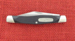 Buck 0302 302 Solitaire Knife Black Phenolic Handle USA 2010 Lot#302-9