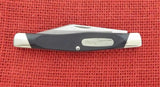 Buck 0302 302 Solitaire Knife Black Phenolic Handle USA 2010 Lot#302-9