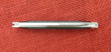 Buck 0302 302 Solitaire Knife Black Phenolic Handle USA 2010 Lot#302-9