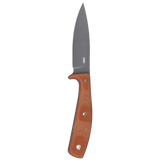 Columbia River CRKT 3029 Kommer Soldotna Knife Brown Micarta Handle Grey Cerakote Skinner Blade