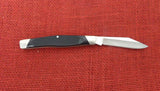 Buck 0302BKS 302 Solitaire Knife Black Phenolic Handle 2010 USA 302-13