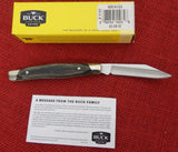 Buck 0302GYS 302 Solitaire Knife Gray Dymondwood Handle USA 2012 #302-12