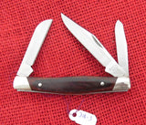 Buck 0303 303 Cadet RARE 2001 Rosewood ? Handle Knife NO Shield NOT CATALOGED Lot#303-3