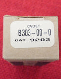 Buck 0303 303 Cadet Pocket Knife USA 2001 Assembled in Mexico 3 1/4" Stockman Slip Joint USA 303BKS