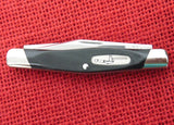 Buck 0303 303 Cadet Pocket Knife USA 2001 Assembled in Mexico 3 1/4" Stockman Slip Joint USA 303BKS