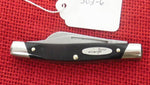 Buck 0303 303 Cadet Pocket Knife Early Schrade Made 1966-1972 NO Model Number USA Lot#303-6