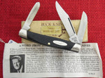 Buck 0303 303 Cadet Pocket Knife Camillus Made 1974-1985 Pre Date Code USA Long Nail Pull  Double Scale Liner Lot#303-44