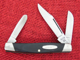 Buck 0303 303 Cadet Pocket Knife Camillus Made 1974-1985 Pre Date Code USA Long Nail Pull  Double Scale Liner Lot#303-44