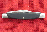 Buck 0303 303 Cadet Pocket Knife Camillus Made 1974-1985 Pre Date Code USA Long Nail Pull  Double Scale Liner Lot#303-75