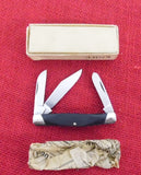 Buck 0303 303 Cadet Pocket Knife Hubbard Shield Camillus Made 1974-1985 Pre Date Code USA Long Nail Pull Lot#303-56