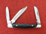 Buck 0303 303 Cadet 2011 Smooth Black Wood Handle Knife Lot#303-61