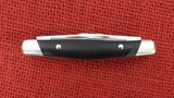 Buck 0303 303 Cadet 2011 Smooth Black Wood Handle Knife Lot#303-61