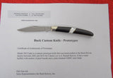 Buck 0303-Prototype 303 Cadet Factory 1 Blade Buffalo & Pearl 2004 Sample