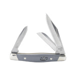 Buck 0303GYS2 303 Cadet 3.35" Pocket Knife Smooth Gray 420HC USA MADE