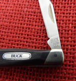 Buck 0305 305 Lancer Pocket Knife Large BUCK Shield 425M Improved Steel USA w/ BOX 1987 Lot#305-42