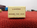Buck 0305 305 Lancer Knife 1972 Long Nail Pull 2 Scale Liners 305-63