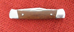 Buck 0709 709 Yearling Pocket Knife Discontinued USA 1980's Wood Handle Script Shield 425M Lot#709-9