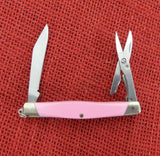 Buck 0305 305 305S2 Clipper Lancer w/ Scissors 1989 Pink 425M #305-55