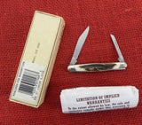Buck 0305 305 Lancer Stag Pocket Knife 425M Steel USA w/ BOX 1989 Lot#305-49
