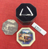 Buck 0305 305 305BKS Lancer Discontinued Pocket Knife in Tin USA Made 1997 Lot#305-53