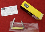 Buck 0305YWS 305 Lancer Knife 2012 USA Yellow Delrin #305-58