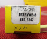 Buck 0305YWS 305 Lancer Knife 2012 USA Yellow Delrin #305-58