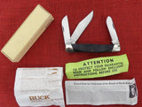Buck 0307 307 Wrangler Large Pocket Knife Paperwork Lot#307-16